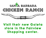 Santa Barbara Chicken Ranch - 2618 De La Vina Street, Santa Barbara (805) 569-1872. Visit their new second location openings in the Fairview Shopping Center in Goleta.