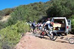 Highlight for Album: 2001-11-03 IMBA Gibraltar Mine Trail Maint.